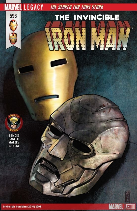Cover of Invincible Iron Man (2016) - #598
