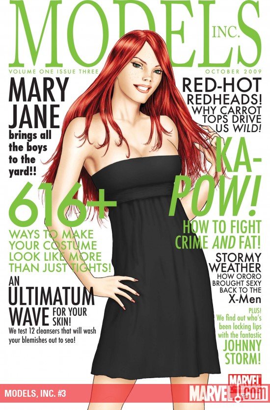 Cover of Models, Inc. (2009) - #3