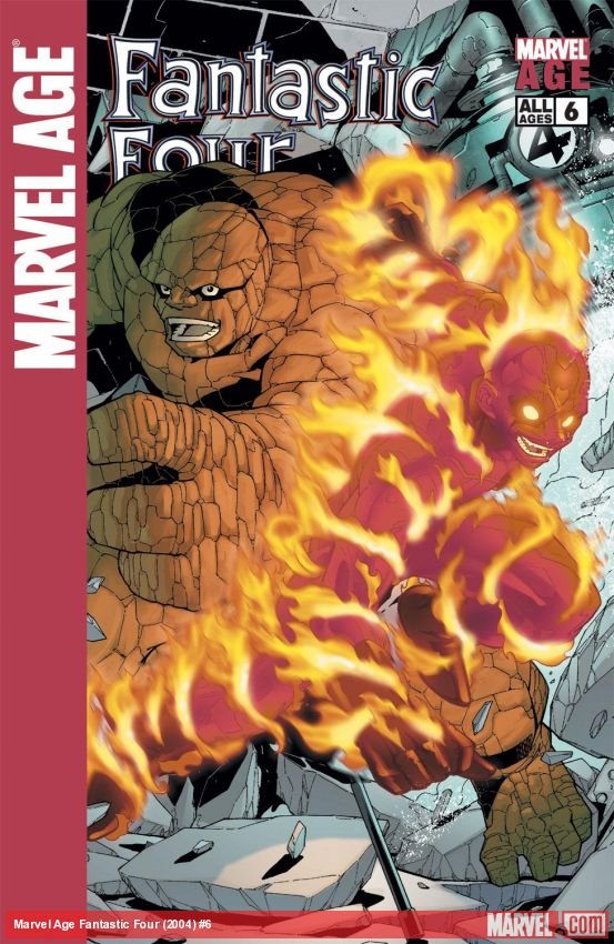 Cover of Marvel Age Fantastic Four (2004) - #6