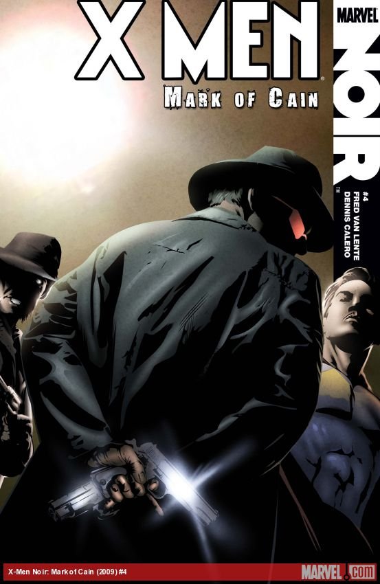 Cover of X-Men Noir: Mark Of Cain (2009) - #4
