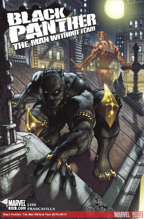 Cover of Black Panther: The Man Without Fear (2010) - #513