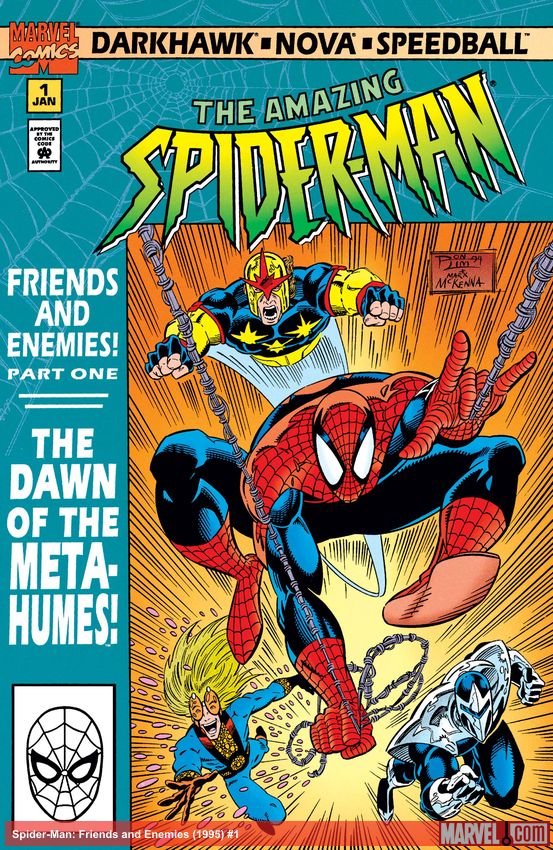 Cover of Spider-Man: Friends And Enemies (1995) - #1