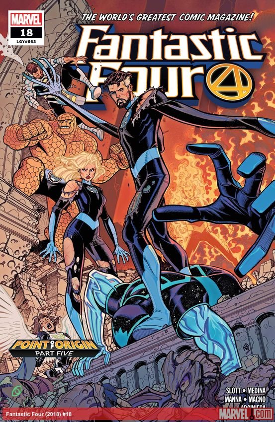 Cover of Fantastic Four (2018) - #18