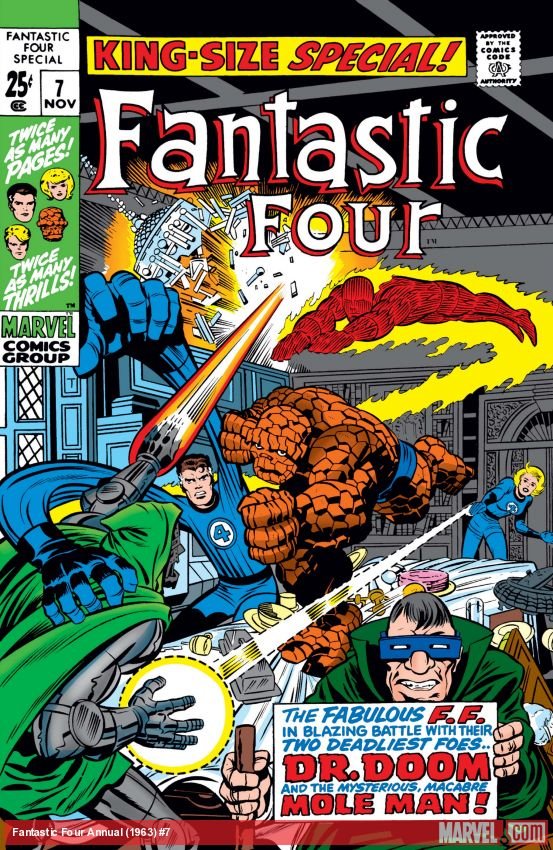 Cover of Fantastic Four Annual (1963) - #7
