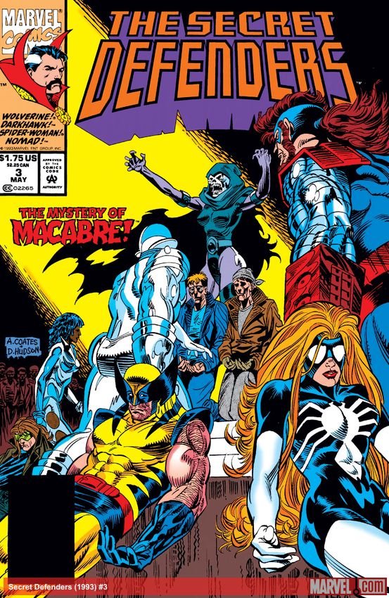 Cover of Secret Defenders (1993) - #3
