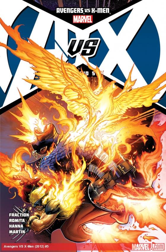 Cover of Avengers Vs. X-Men (2012) - #5