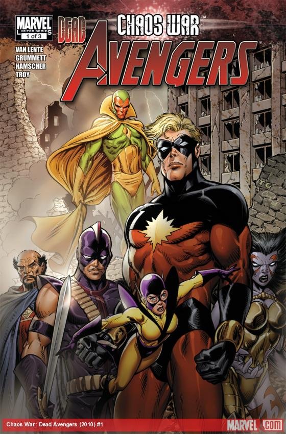 Cover of Chaos War: Dead Avengers (2010) - #1