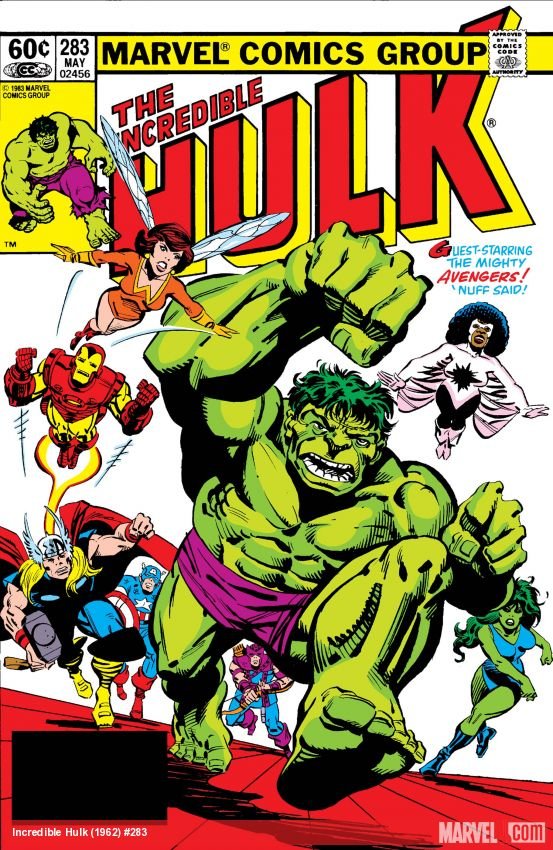 Cover of Incredible Hulk (1962) - #283