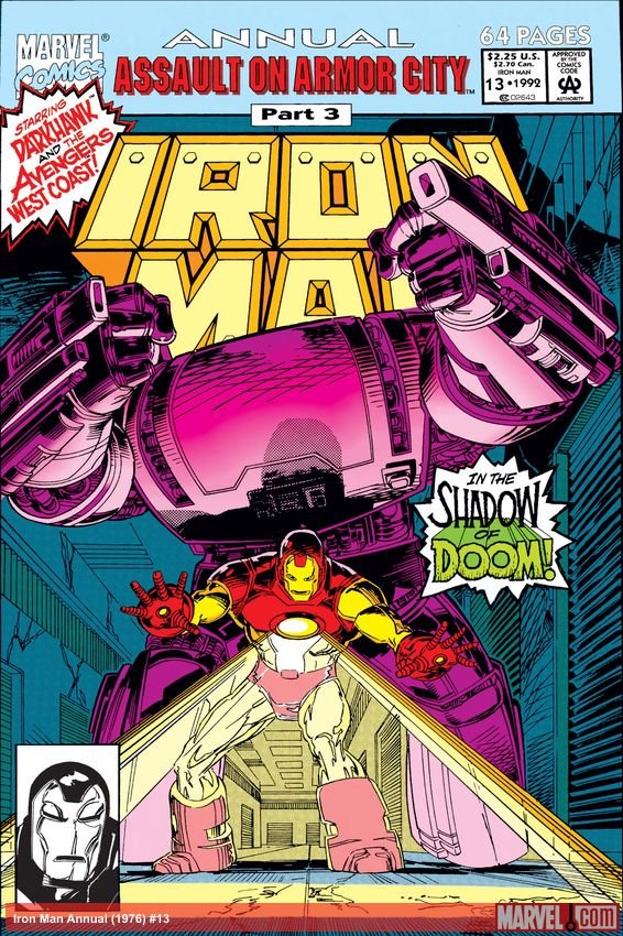 Cover of Iron Man Annual (1976) - #13