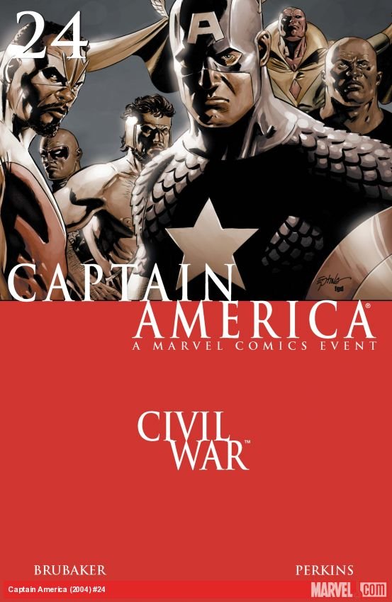 Cover of Captain America (2004) - #24