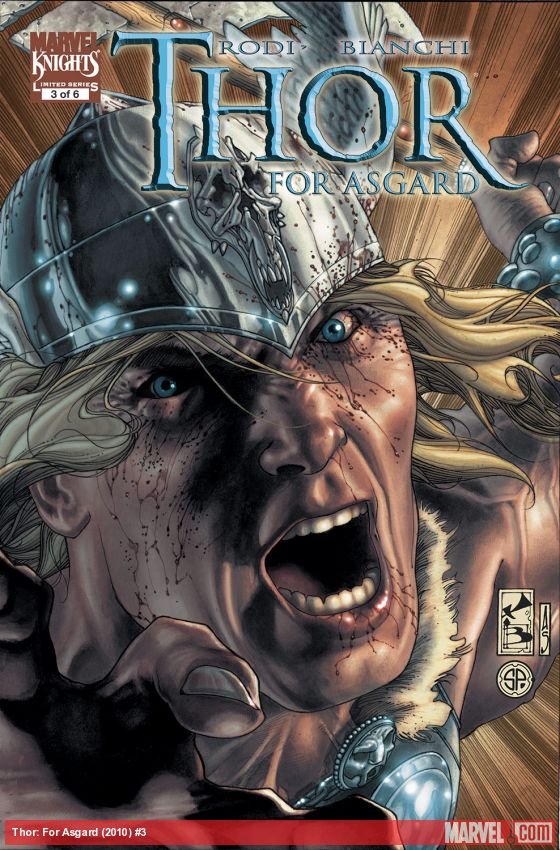 Cover of Thor: For Asgard (2010) - #3