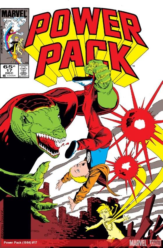 Cover of Power Pack (1984) - #17