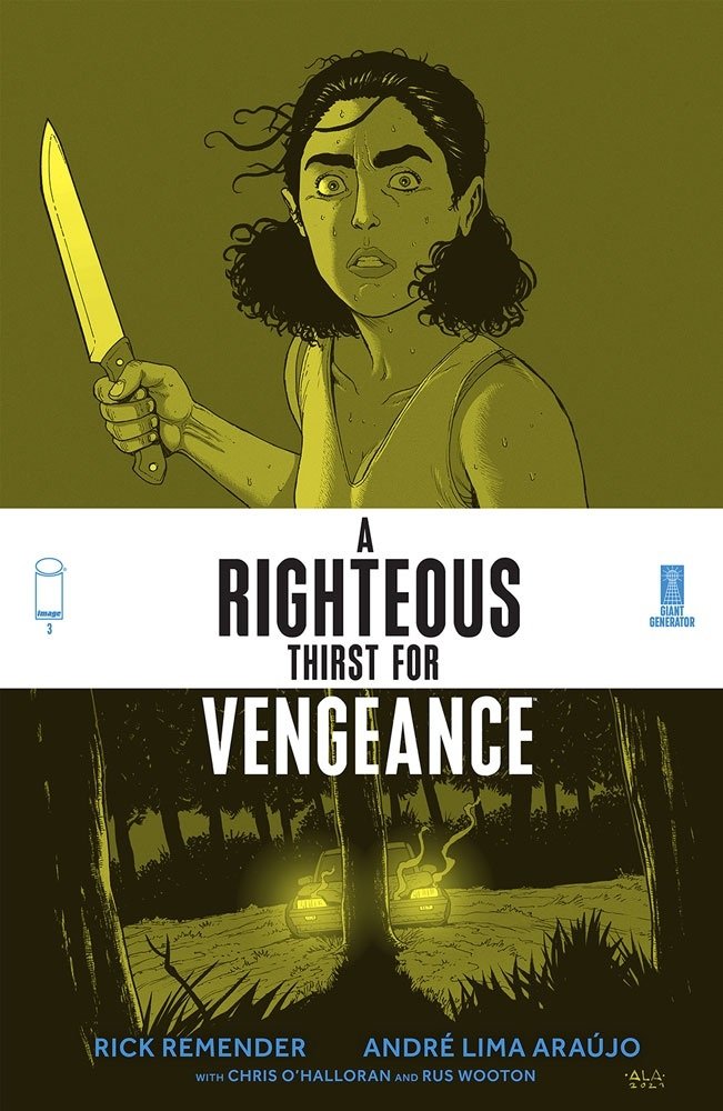 Cover of A Righteous Thirst for Vengeance (2021) - #3
