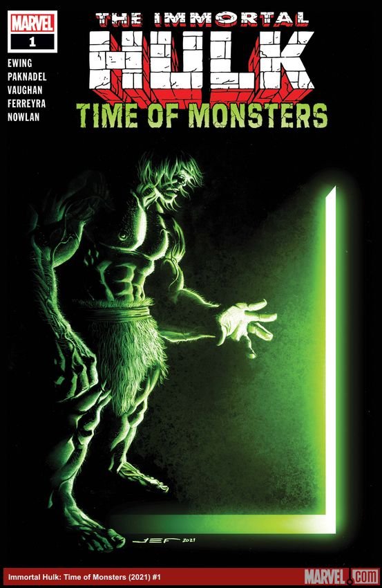 Cover of Immortal Hulk: Time Of Monsters (2021) - #1