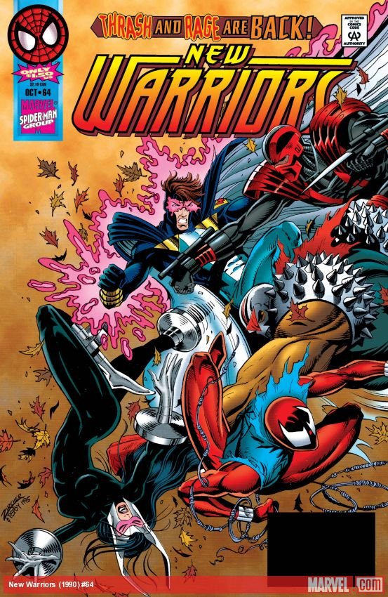 Cover of New Warriors (1990) - #64
