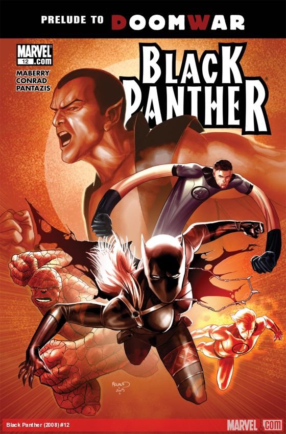Cover of Black Panther (2009) - #12