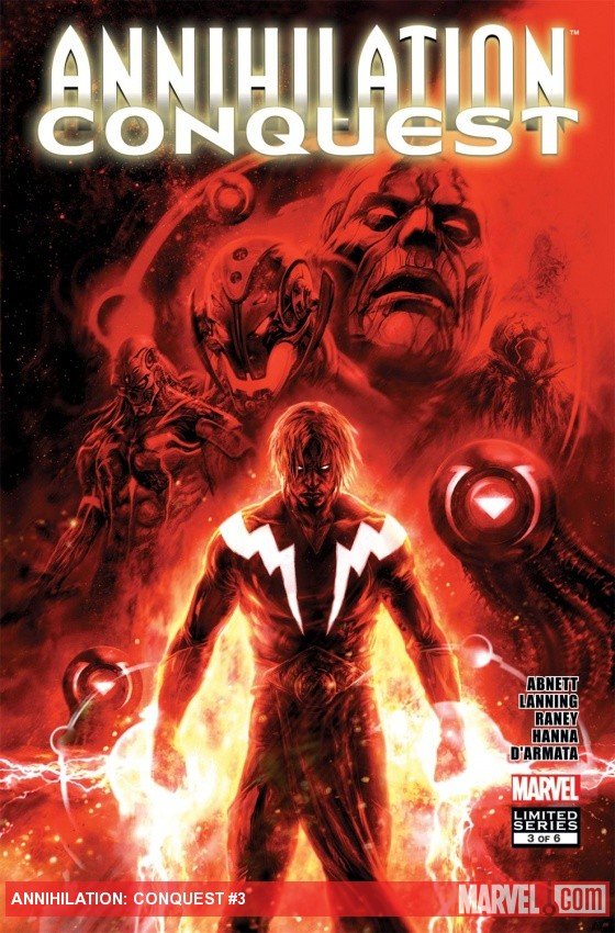 Cover of Annihilation: Conquest (2007) - #3