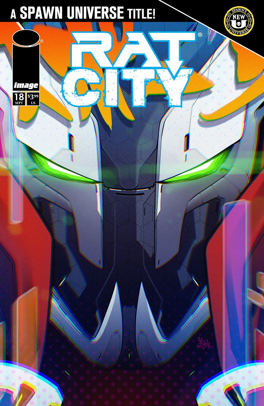 Cover of SPAWN Rat City (2024) - #18