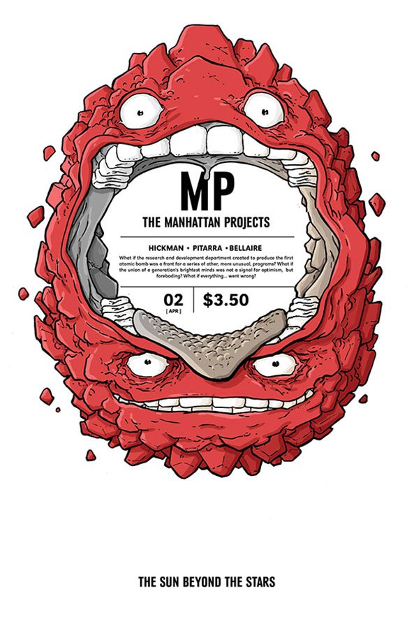 Cover of The Manhattan Projects:The Sun Beyond The Stars (2015) - #2