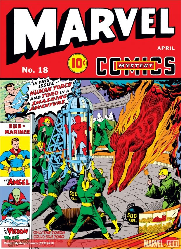 Cover of Marvel Mystery Comics (1939) - #18