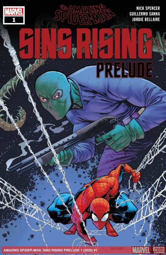 Cover of Amazing Spider-Man: Sins Rising Prelude (2020) - #1