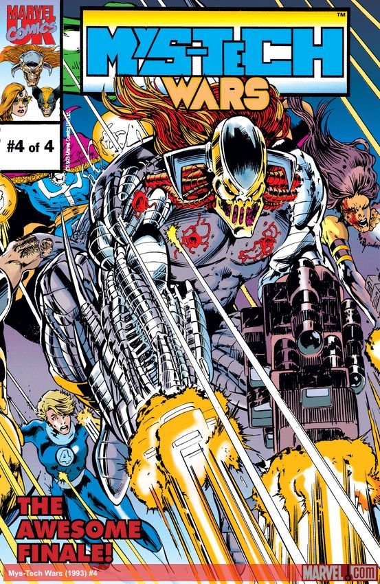 Cover of Mys-Tech Wars (1993) - #4