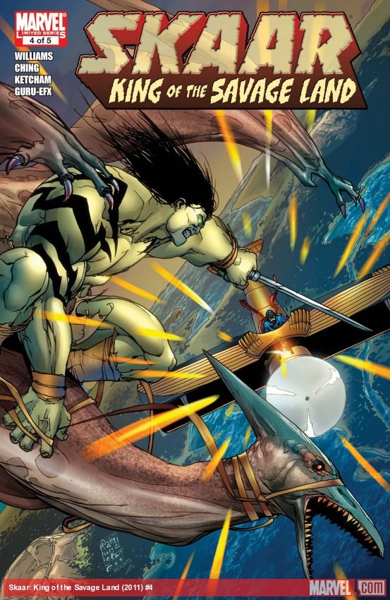 Cover of Skaar: King of the Savage Land (2011) - #4