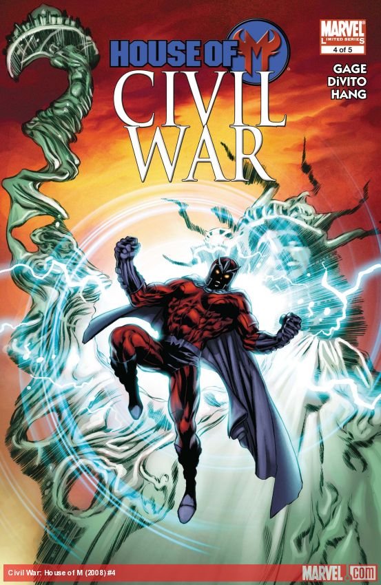 Cover of Civil War: House Of M (2008) - #4
