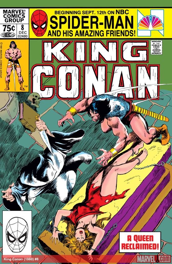 Cover of King Conan (1980) - #8