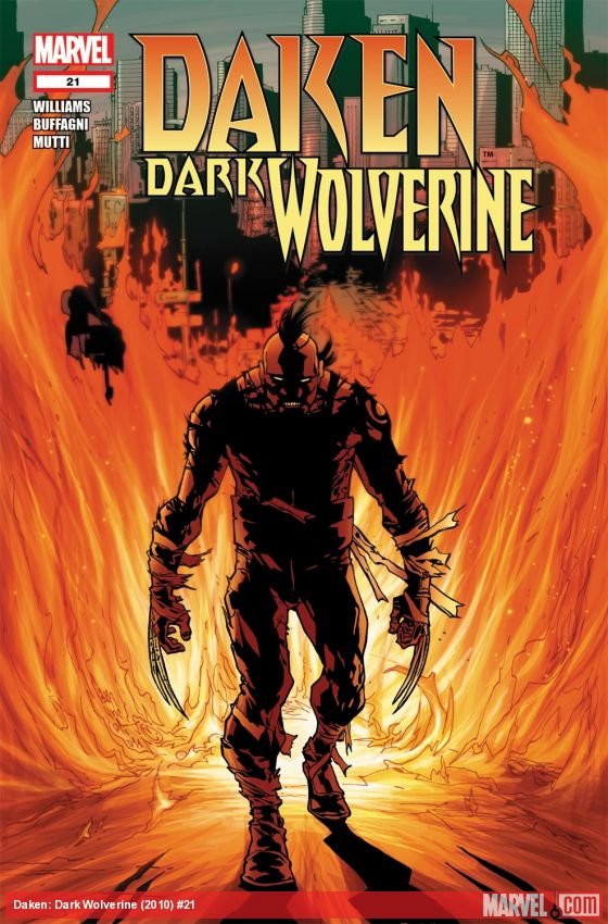 Cover of Daken: Dark Wolverine (2010) - #21