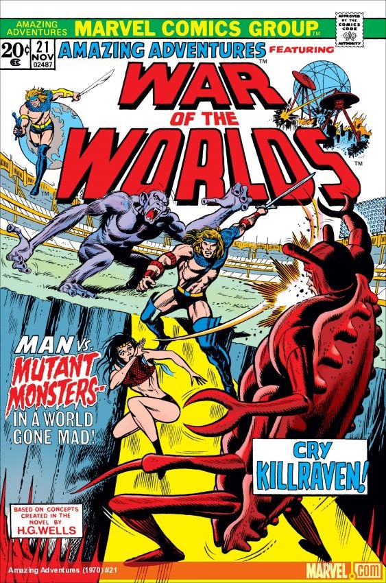 Cover of Amazing Adventures (1970) - #21
