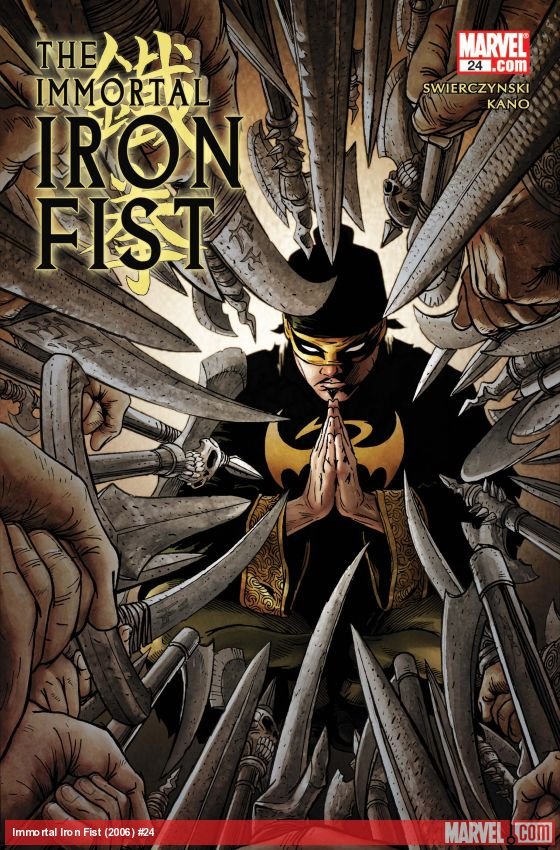 Cover of The Immortal Iron Fist (2006) - #24