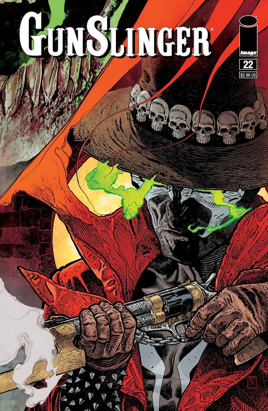Cover of Gunslinger Spawn (2021) - #22