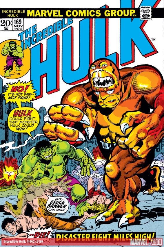 Cover of Incredible Hulk (1962) - #169
