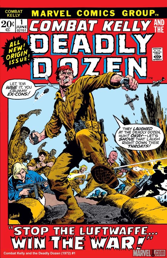 Cover of Combat Kelly And The Deadly Dozen (1972) - #1