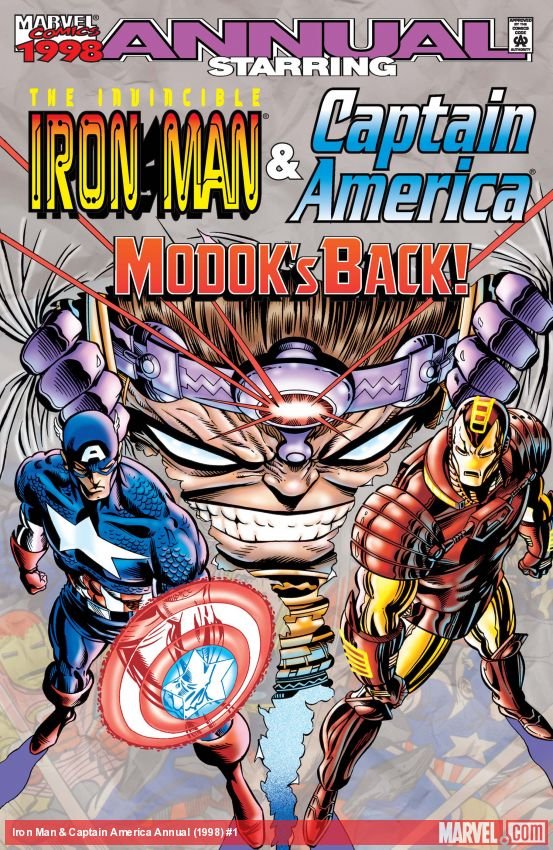 Cover of Iron Man & Captain America Annual (1998) - #1