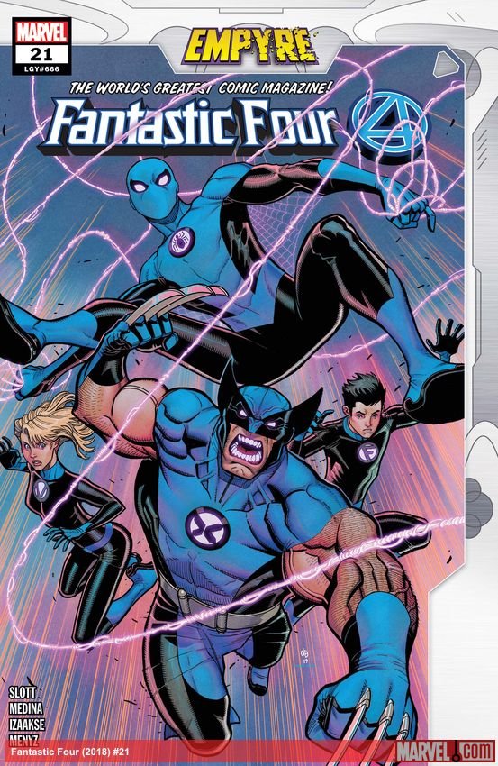 Cover of Fantastic Four (2018) - #21