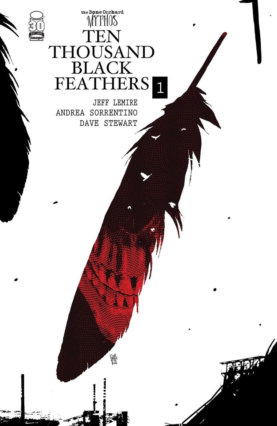 Cover of Bone Orchard: Ten Thousand Black Feathers (2022) - #1