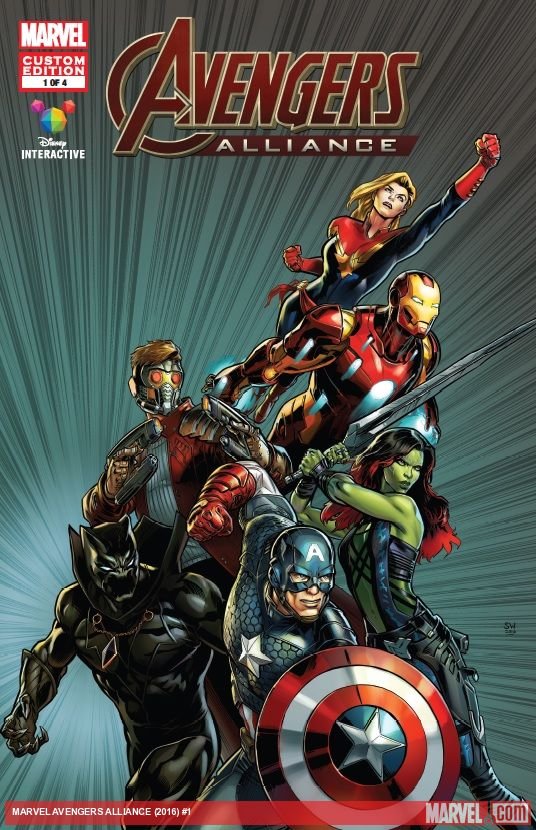 Cover of Marvel Avengers Alliance (2016) - #1