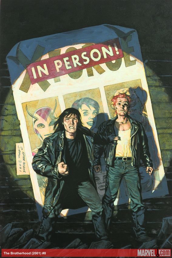 Cover of The Brotherhood (2001) - #8