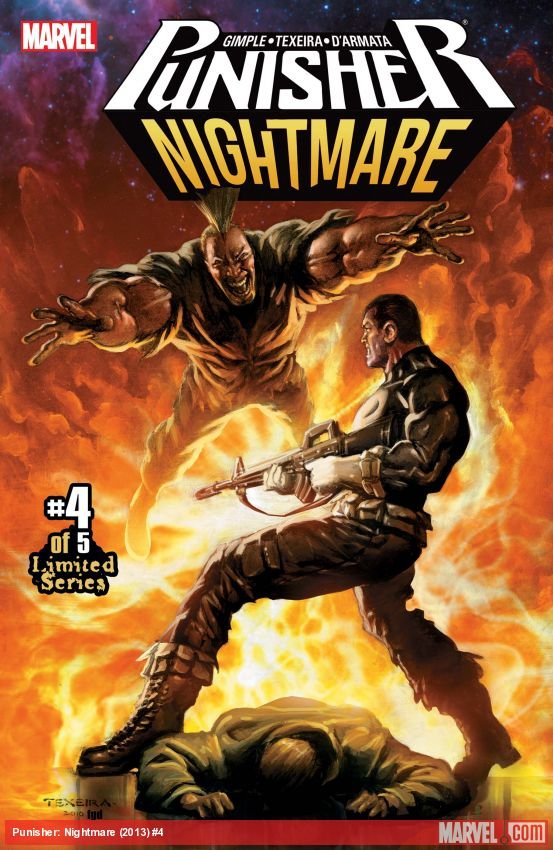Cover of Punisher: Nightmare (2013) - #4
