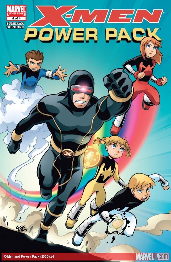 Cover of X-Men And Power Pack (2005) - #4