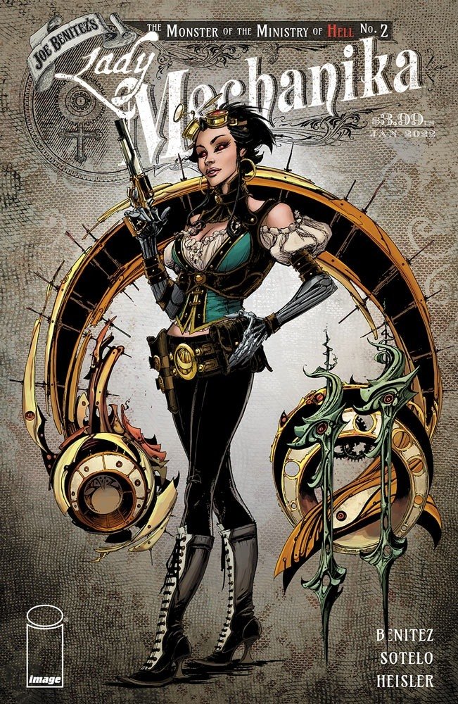 Cover of Lady Mechanika: The Monster of the Ministry of Hell (2021) - #2