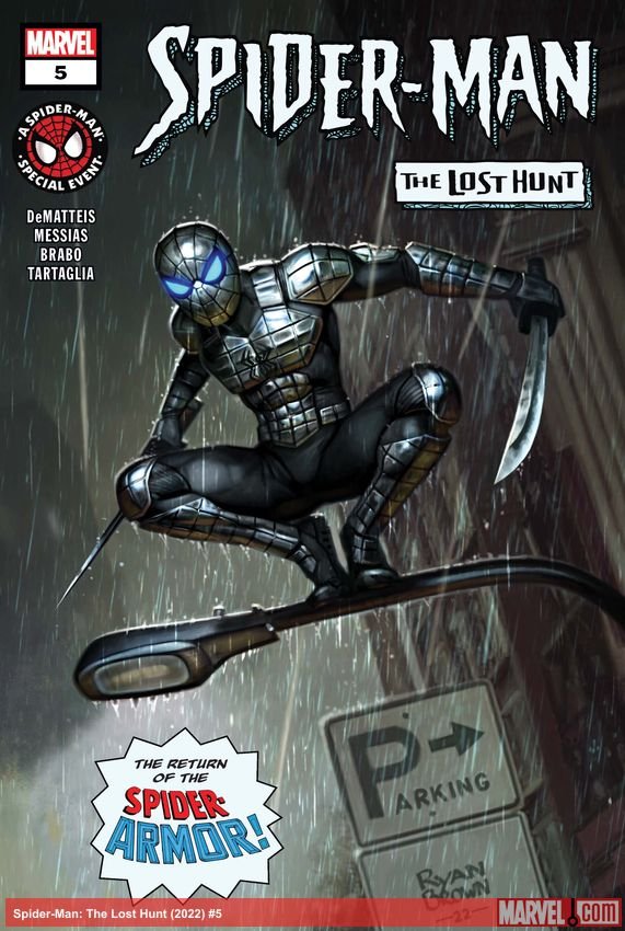Cover of Spider-Man: The Lost Hunt (2022) - #5
