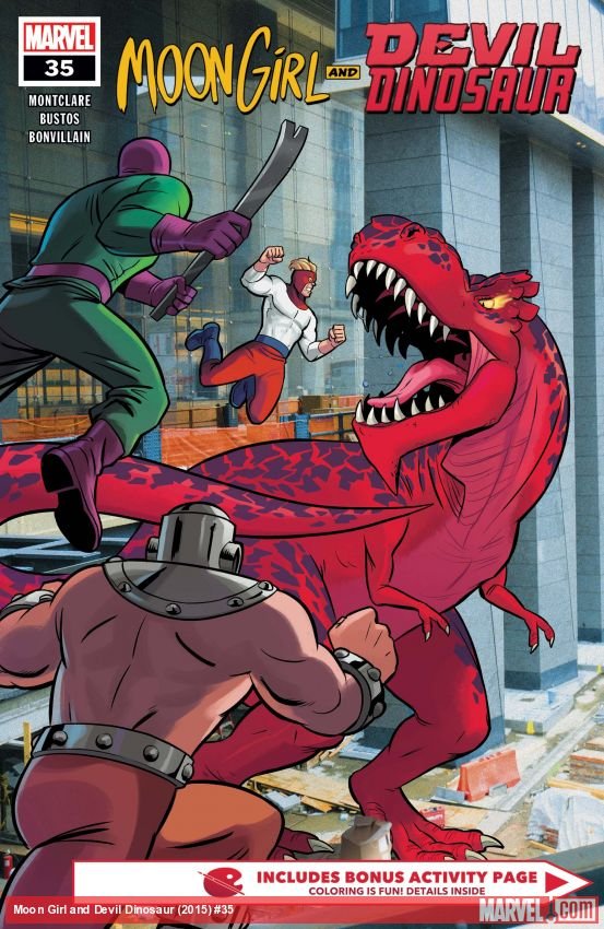 Cover of Moon Girl And Devil Dinosaur (2015) - #35