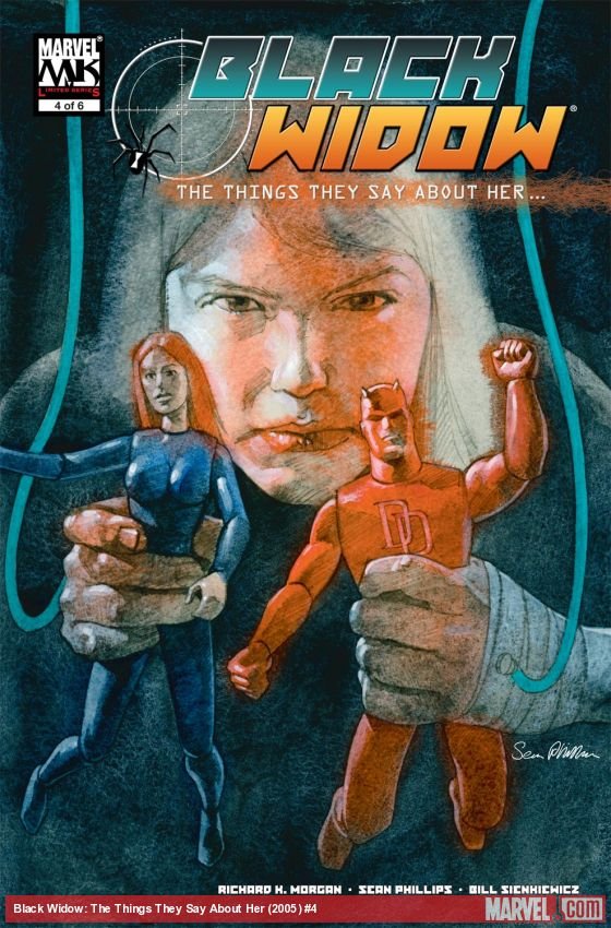 Cover of Black Widow: The Things They Say About Her (2005) - #4
