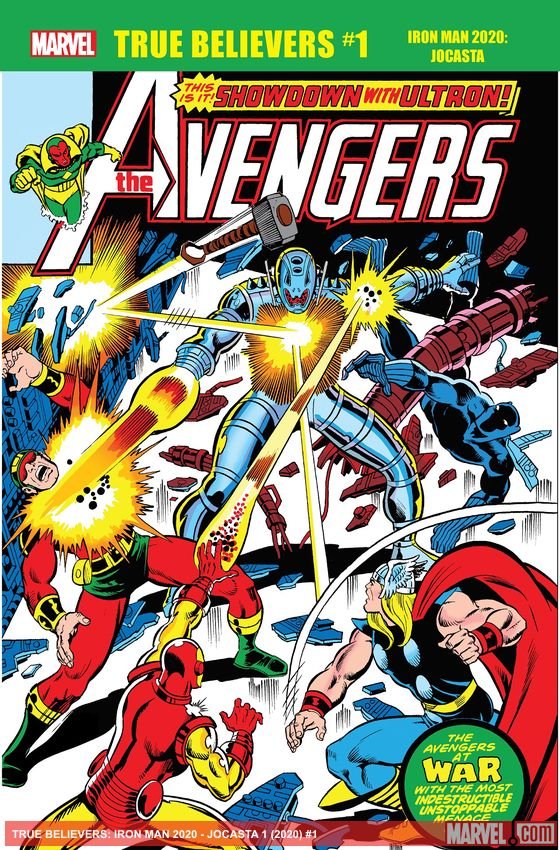 Cover of True Believers: Iron Man 2020 - Jocasta (2020) - #1