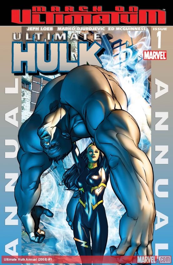 Cover of Ultimate Hulk Annual (2008) - #1