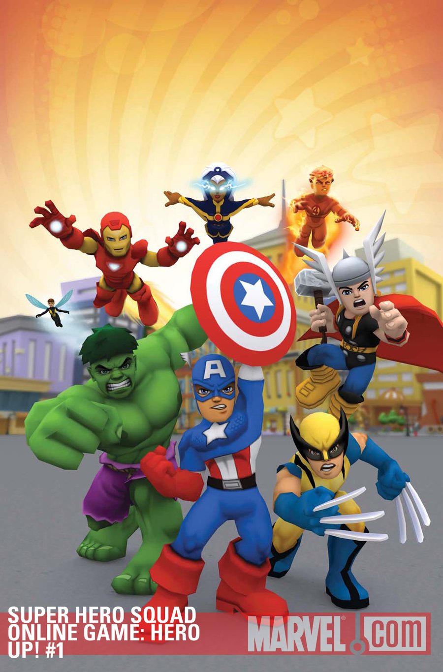 Cover of Super Hero Squad Online Game: Hero Up! (2011) - #1