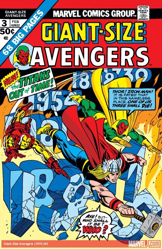 Cover of Giant-Size Avengers (1974) - #3